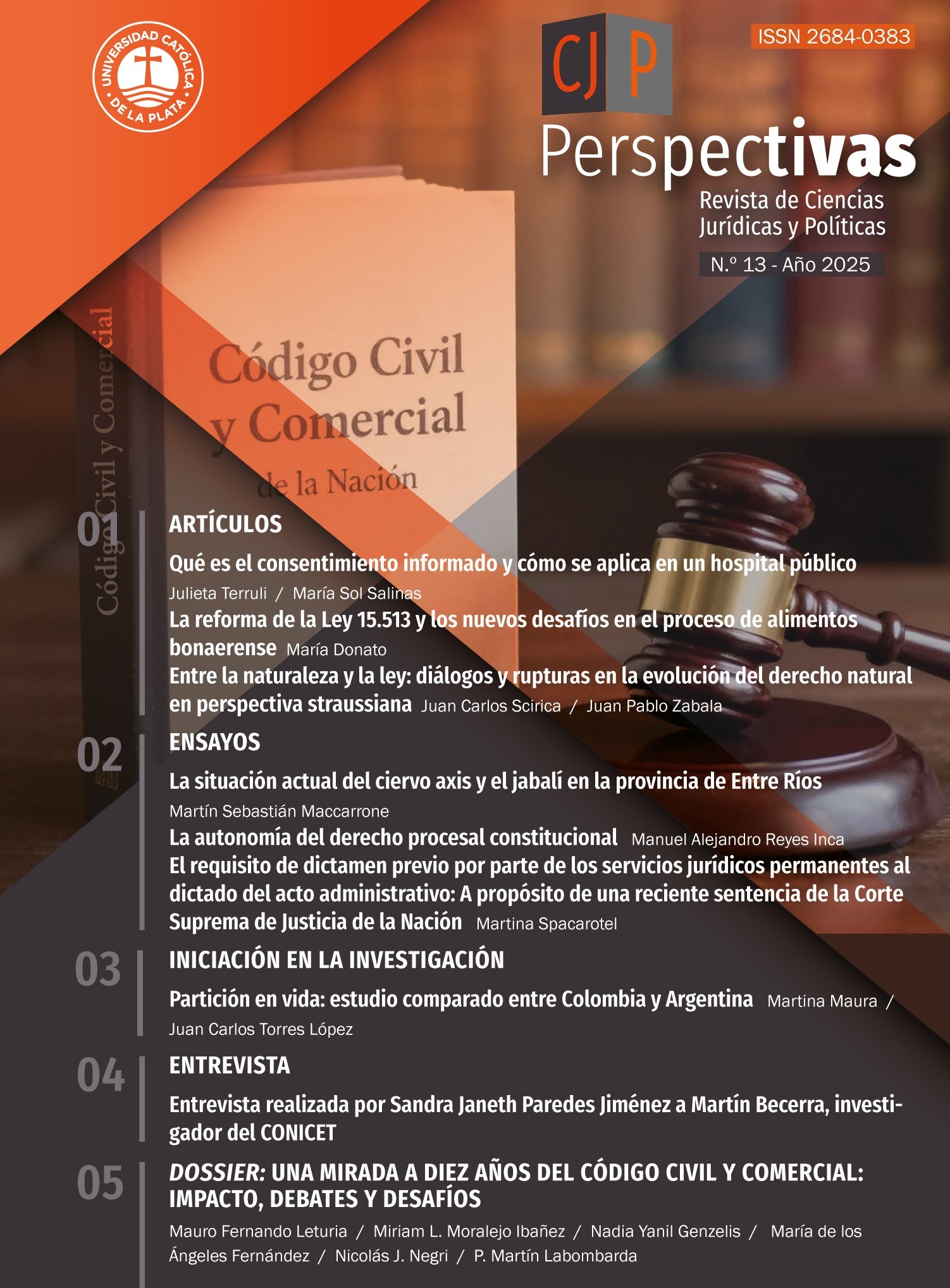 					Ver Núm. 13 (2025): Revista Perspectivas
				